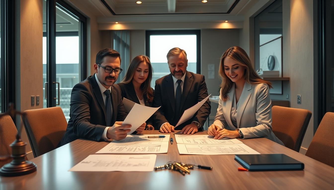 Property settlement documents and transfer review